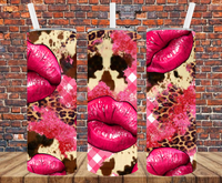 Kisses - Tumbler Wrap - Sublimation Transfers