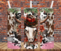 Western Christmas - Tumbler Wrap - Sublimation Transfers