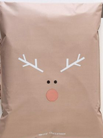 Reindeer Face - Heavy Duty - Poly Shipping Mailer Envelopes