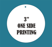 3" Metal Sublimation Blank - Single Sided