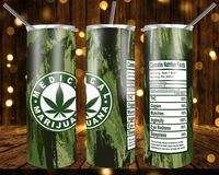 420 Weed - Tumbler Wrap Sublimation Transfers