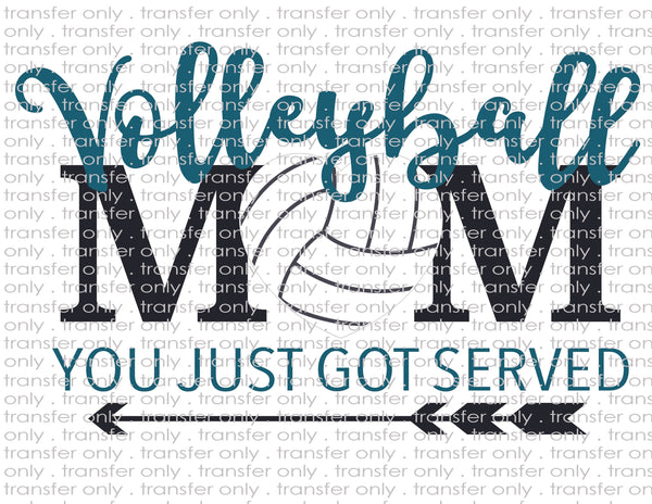 Waterslide, Sublimation Transfers - Sports - Volleyball
