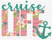 Waterslide, Sublimation Transfers - Summer Activities - Cruise
