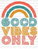 Waterslide, Sublimation Transfers - Miscellaneous Good Vibes