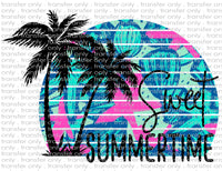 Waterslide, Sublimation Transfers - Summer Activities - Beach