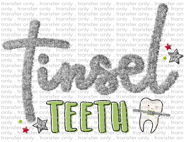 Tinsel Teeth - Waterslide, Sublimation Transfers