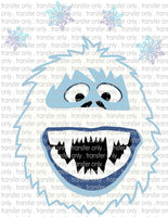 Bumble Snowman - Waterslide, Sublimation Transfers