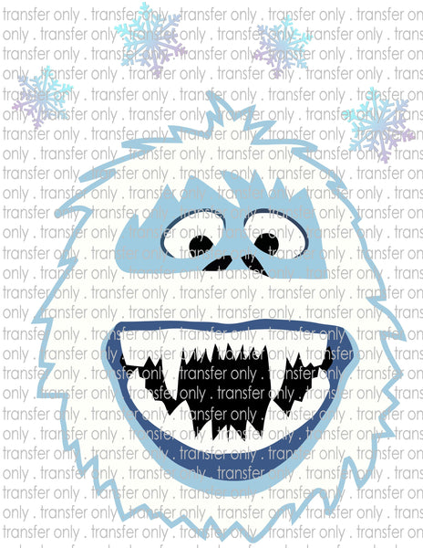 Bumble Snowman - Waterslide, Sublimation Transfers