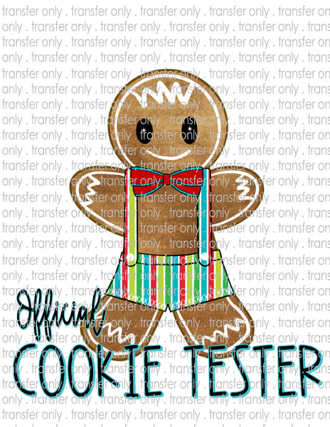 Kids Cookie Tester - Waterslide, Sublimation Transfers