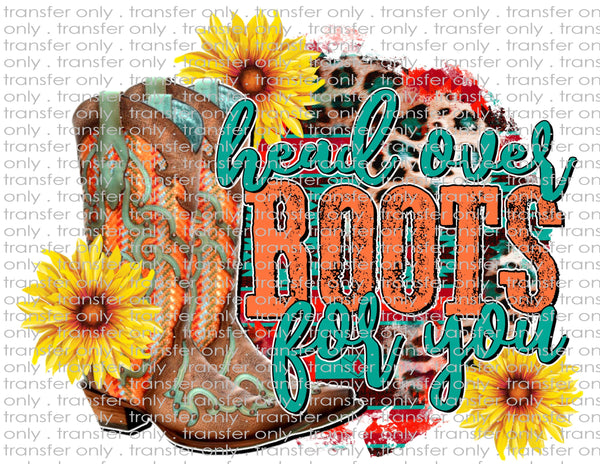 Head Over Boots - Waterslide, Sublimation Transfers