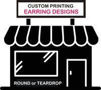 Earring Transfers - Custom Printing