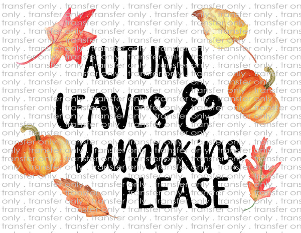 Waterslide, Sublimation Transfers - Fall