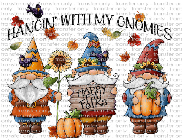 Happy Fall Gnomes - Waterslide & Sublimation Transfers