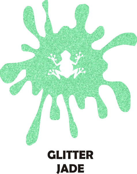 Jade Glitter - Heat Transfer Vinyl Sheets