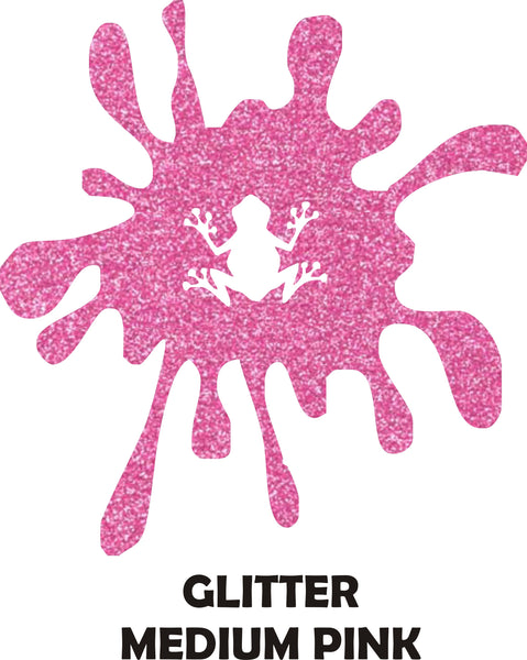 Medium Pink Glitter - Heat Transfer Vinyl Sheets