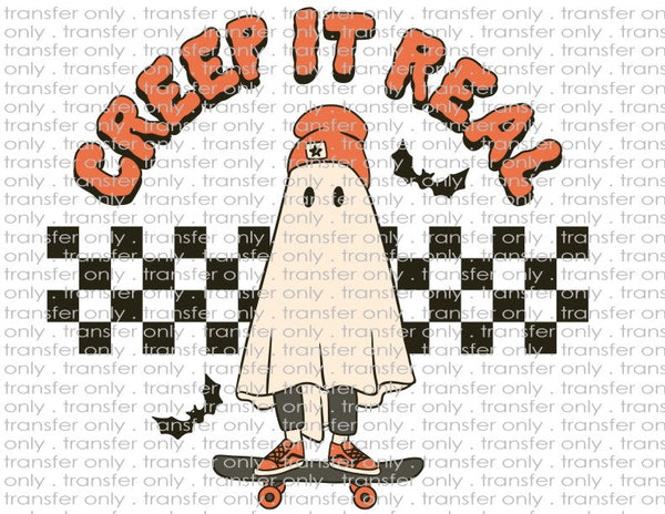 Creep it Real - Waterslide, Sublimation Transfers