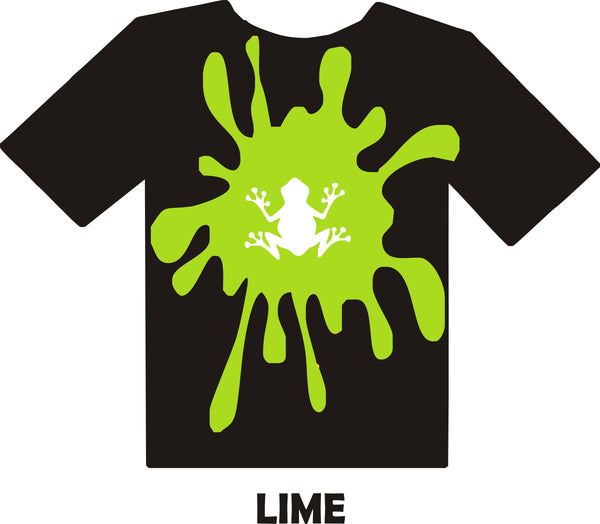 Lime Green - Heat Transfer Vinyl Sheets