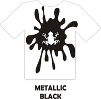 Metallic Black - Heat Transfer Vinyl Sheets