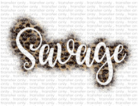 Savage Leopard - Waterslide, Sublimation Transfers