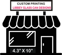 Libbey Glass Can Transfers - Custom Printing
