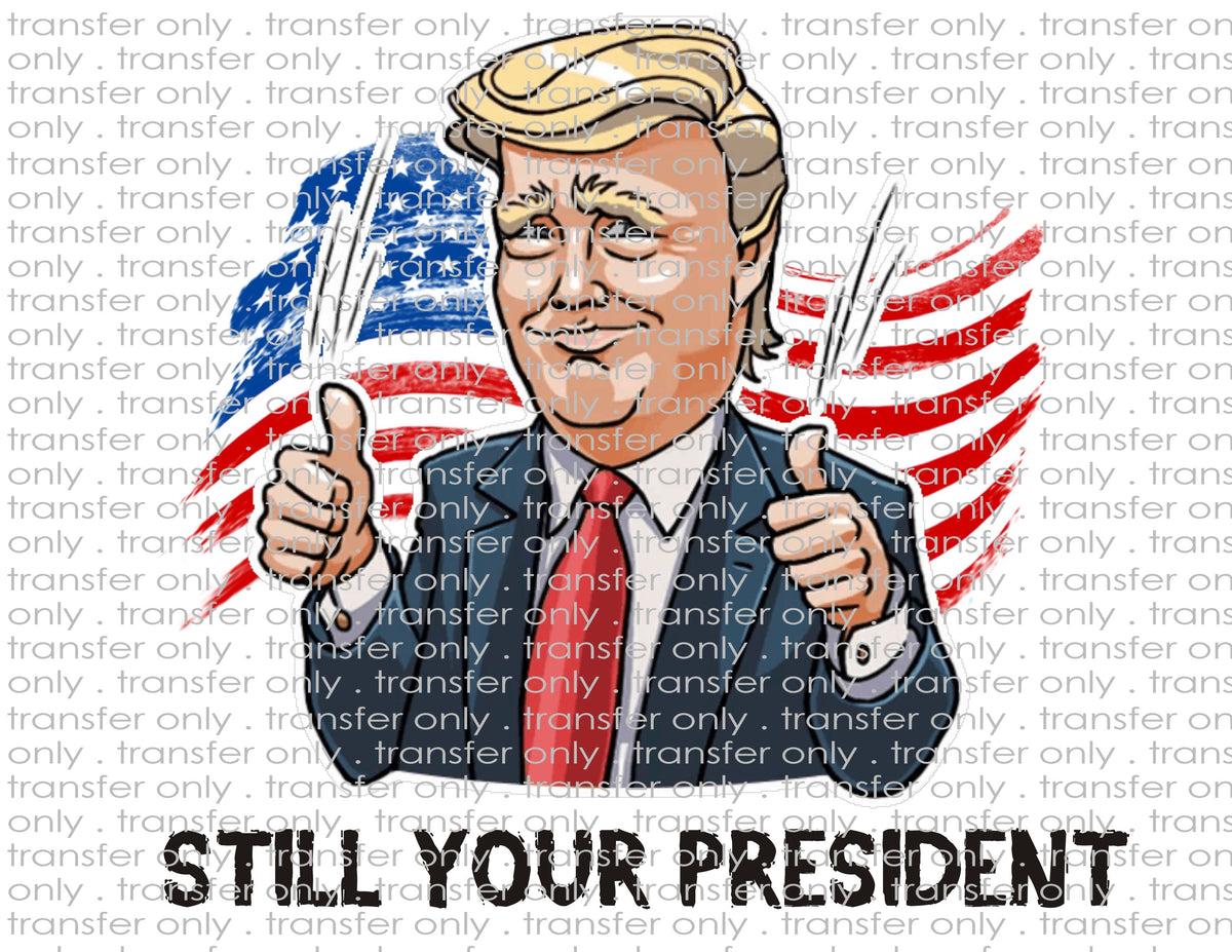 Trump 2020 - Waterslide, Sublimation Transfers – Sticky Fingers Vinyl ...