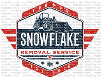 Trump's Snowflake Removal Service - Waterslide, Sublimation Transfers