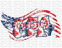 July 4th Patriotic - Waterslide, Sublimation Transfers