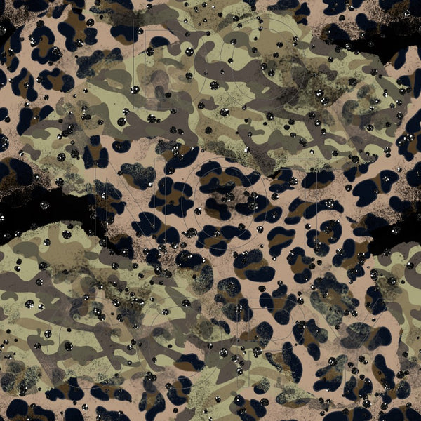Camo & Leopard - Full Pattern - Waterslide, Sublimation Transfers