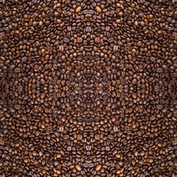 Coffee Beans - Full Pattern - Waterslide, Sublimation Transfers