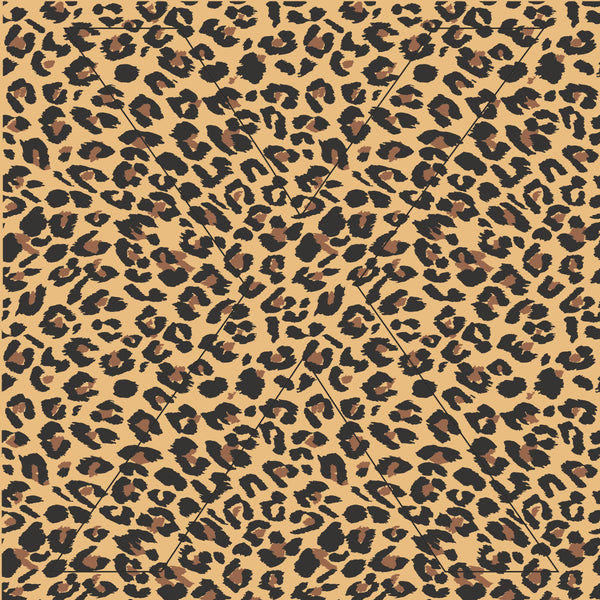 Faux Leopard - Full Pattern - Waterslide, Sublimation Transfers
