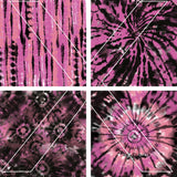 Pink Tie Dye - Full Pattern - Waterslide, Sublimation Transfers