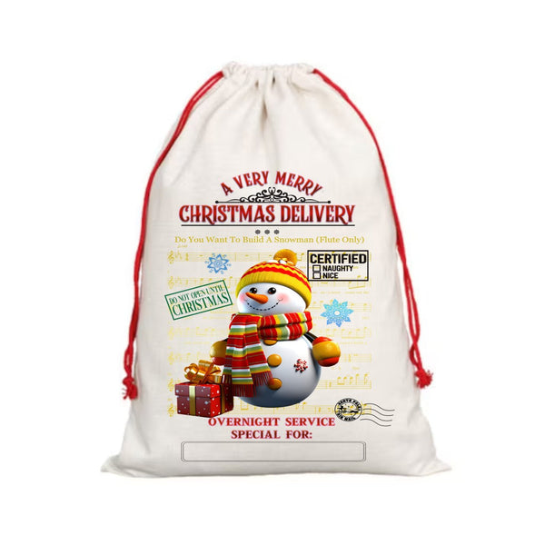 A Very Merry Christmas Delivery  - Santa Sack Design