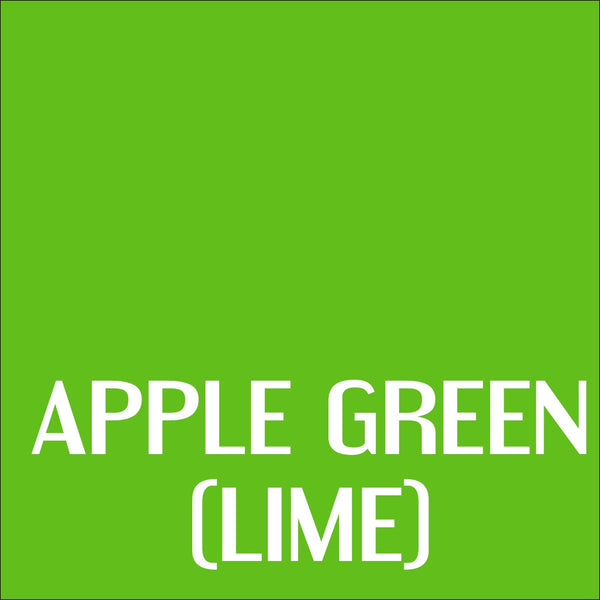 Apple (Lime) Green - Permanent, Adhesive Vinyl