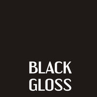 Gloss Black - Permanent, Adhesive Vinyl