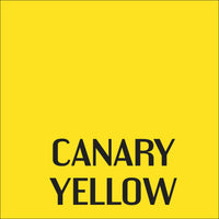 Canary (Light) Yellow - Permanent, Adhesive Vinyl