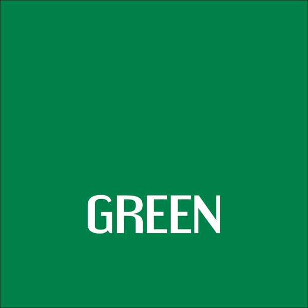 Green - Permanent, Adhesive Vinyl