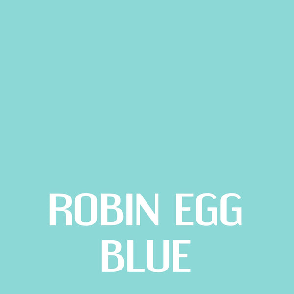 Tiffany (Robin Egg) Blue - Permanent, Adhesive Vinyl