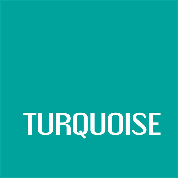 Turquoise - Permanent, Adhesive Vinyl