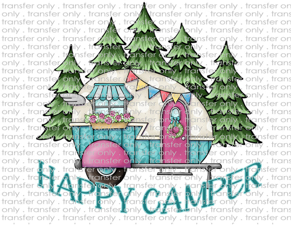 Happy Camper - Waterslide & Sublimation Transfers