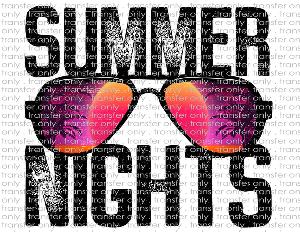 Summer Nights - Waterslide, Sublimation Transfers