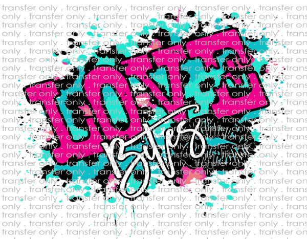 Love Bites - Waterslide, Sublimation Transfers