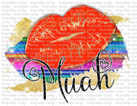 Serape Kiss - Waterslide, Sublimation Transfers