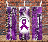 Fibromyalgia Awareness - Tumbler Wrap Sublimation Transfers