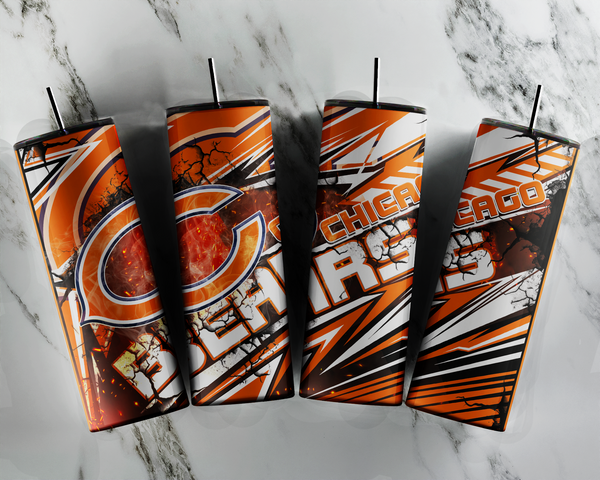 Pro Team Football - Tumbler Wrap Sublimation Transfers