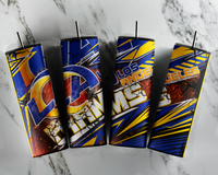 Pro Team Football - Tumbler Wrap Sublimation Transfers