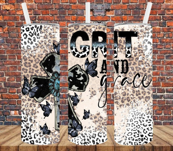 Grit & Grace - Tumbler Wrap Sublimation Transfers