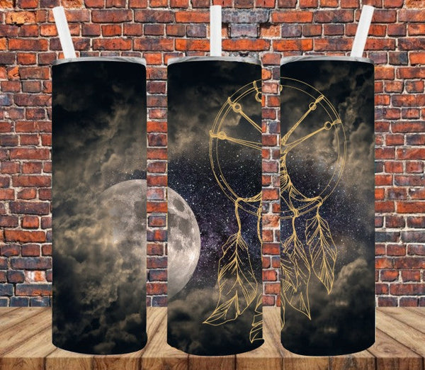 Mystical Moon - Tumbler Wrap Sublimation Transfers