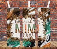 Glitter & Dirt MiMi of Both - Tumbler Wrap Sublimation Transfers