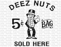 Deez Nuts - Waterslide, Sublimation Transfers