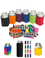 10 Can Coolies/Koozies - Neoprene